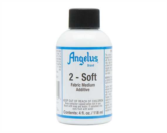 ANGELUS 2-SOFT ADDITIVE FOR FABRICS 118ML BOTTLE