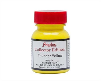 ANGELUS ACRYLIC CE PAINT 2 THUNDER YELLOW 29ML COLLECTORS EDITION