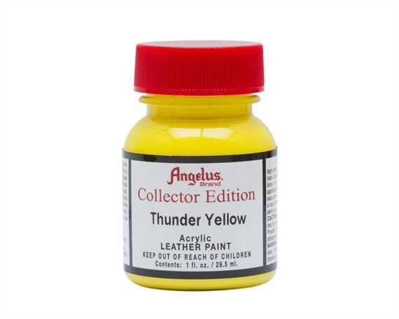 ANGELUS ACRYLIC CE PAINT 2 THUNDER YELLOW 29ML COLLECTORS EDITION