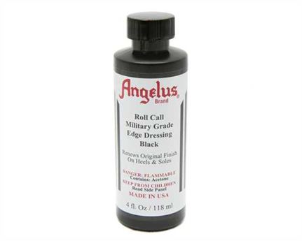 ANGELUS EDGE FINISH ROLL CALL MILITARY GRADE BLACK #541 107ML