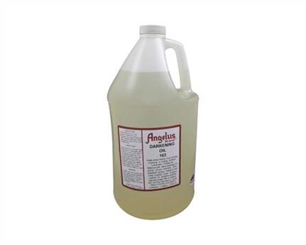 ANGELUS LEATHER DARKENING OIL #103 GALLON
