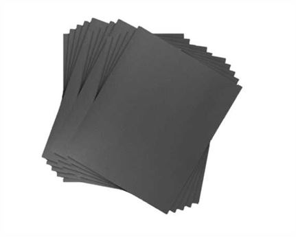 ANGELUS WET SANDPAPER ASSORTED 15 PACK 5 OF EACH 400 800 AND 1500 GRIT 
