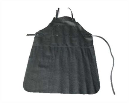 APRON BLACK LEATHER AUSTRALIAN MADE