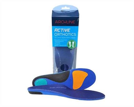 ARCHLINE ACTIVE ORTHOTICS FOOTBED INSOLES XL Size 45-46.5 Trim to Fit