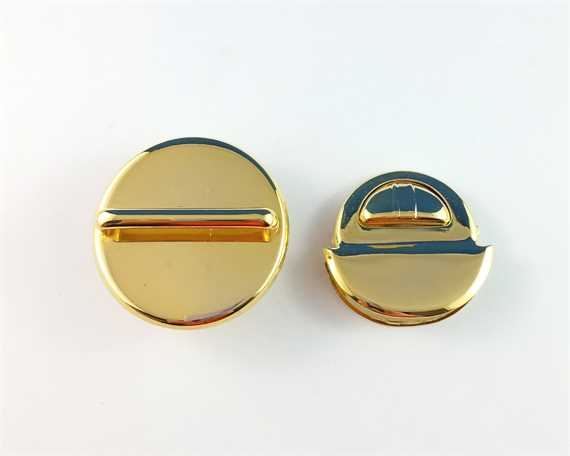 ROUND BAG CATCH GILT 50mm