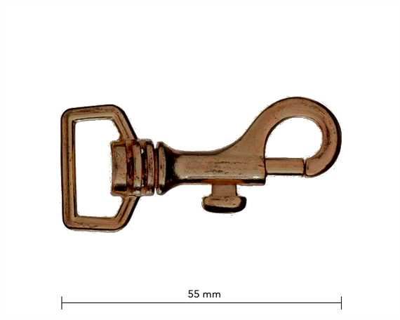 BAG DOCTOR BAG CLIP F5 ANTIQUE 15MM EYE 55MM LONG