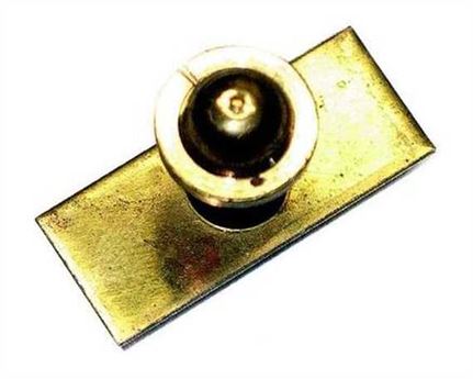 HAME BOLT WITH PLATE