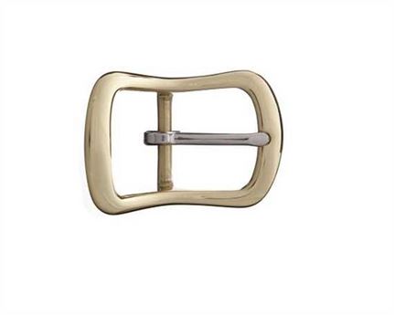 BUCKLE WHOLE SWELL BRASS WITH SS TONGUE 32MM