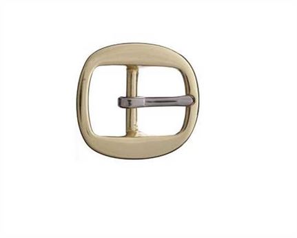 BUCKLE FULL SWAGE BRASS WITH STAINLESS TONGUE 25MM