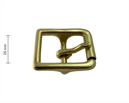 BUCKLE HOBBLE BRASS 25MM