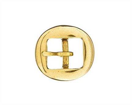 BUCKLE SCOTCH CART ENGLISH BRASS 22MM