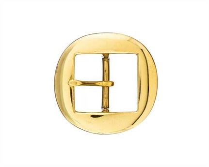 BUCKLE SCOTCH CART ENGLISH BRASS 32MM