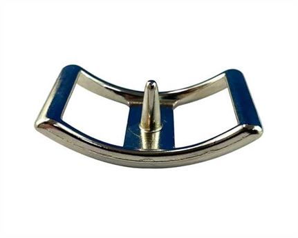 BUCKLE CONWAY DIE-CAST NICKEL PLATE 25MM