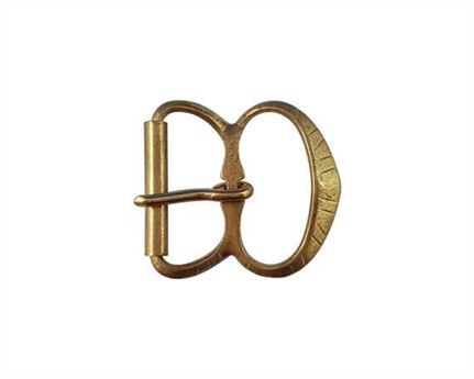 SHOE DOCTOR BUCKLE SHOE GILT ENGLISH 19MM