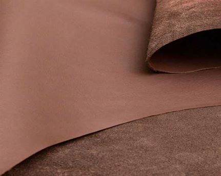 MUIRHEAD CALEDONIAN CHOCOLATE SX022 UPHOLSTERY LEATHER FULL HIDE