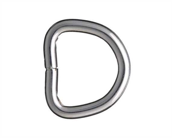 DEE NICKEL PLATE WELDED 32MM HEAVY WEIGHT