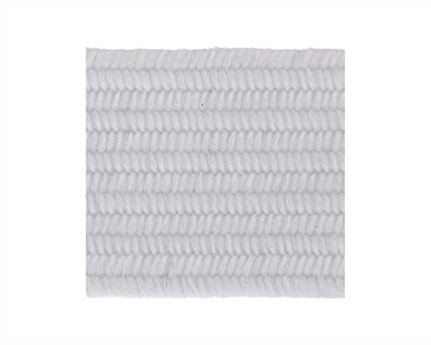 ELASTIC FLAT WHITE (PER L/MTR) 12MM