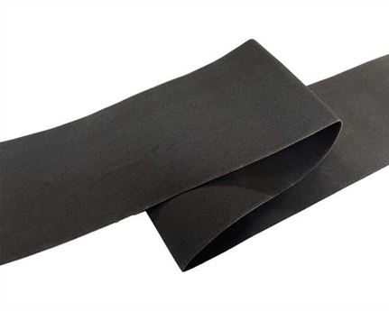 ELASTIC FLAT BROWN (PER L/MTR) 150MM