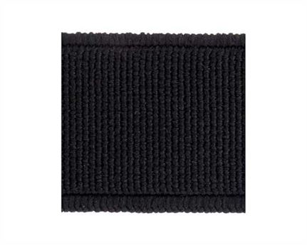 ELASTIC FLAT BLACK (PER L/MTR) 15MM