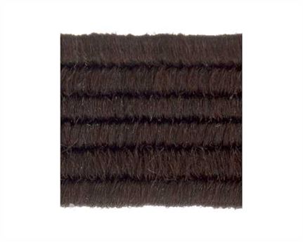 ELASTIC FLAT BROWN (PER L/MTR) 6MM