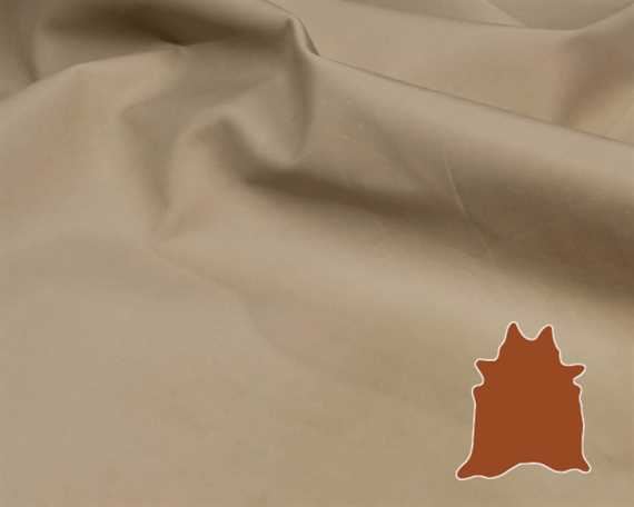 EUROLEDER MANTRA SAND ANILINE UPHOLSTERY LEATHER FULL HIDE