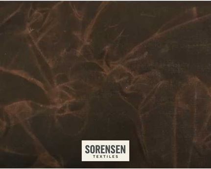 100% WAXED COTTON CANVAS 8oz CHOCOLATE #17 140cm Wide (Lineal Metre)