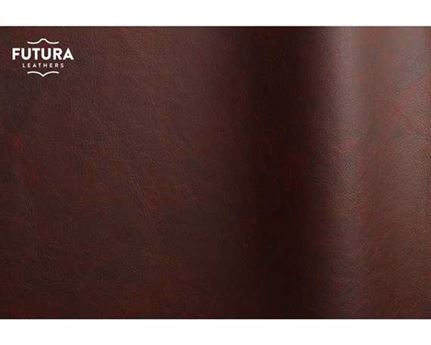 FUTURA ETNA 16166 ANTIQUE BURGUNDY PIGMENTED UPHOLSTERY LEATHER FULL HIDE