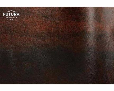 FUTURA RUB OFF RUST UPHOLSTERY LEATHER FULL HIDE