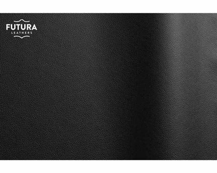FUTURA SIERRA BLACK PIGMENTED UPHOLSTERY LEATHER FULL HIDE