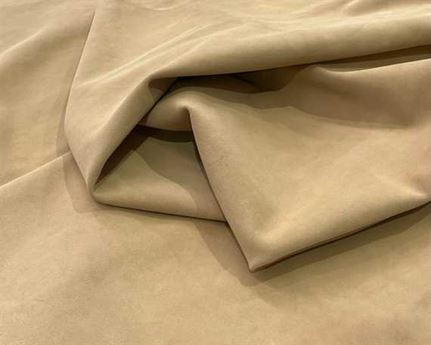 FRONTIER SUEDE SPLIT 1.3/1.5MM CHAMPAGNE (SQ FT)
