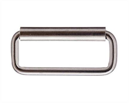 LOOP WITH ROLLER NICKEL PLATE 25MM (20 PER PKT)