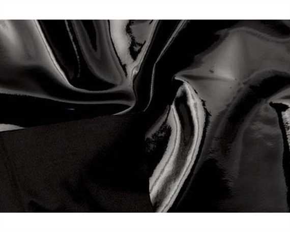 HEEL COVER PATENT BLACK 100MM (PER FT)