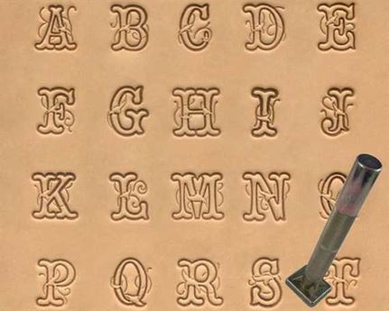 ALPHABET SET #8140 SCRIPT 12MM