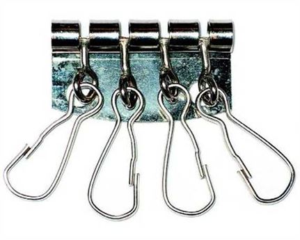 SWIVEL KEY CASE FITTING NP4 HOOK