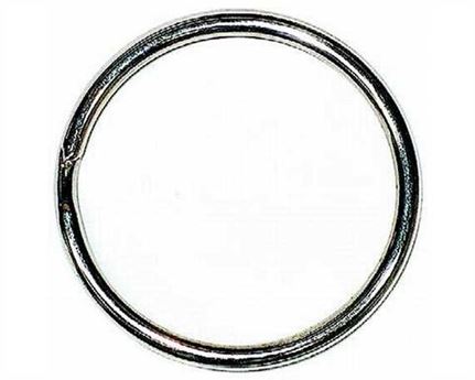 O/S DIAMETER SPLIT RING NICKEL PLATE 24MM