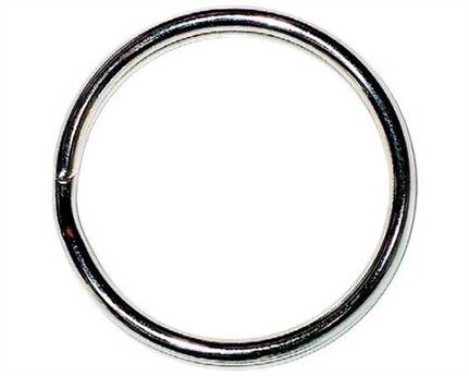 O/S DIAMETER SPLIT RING NICKEL PLATE 30MM