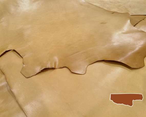  HALF BELLY VEG LEATHER NEVADA BRANDY COLOUR 1.2/1.4MM FROM TUSCANY ITALIAN