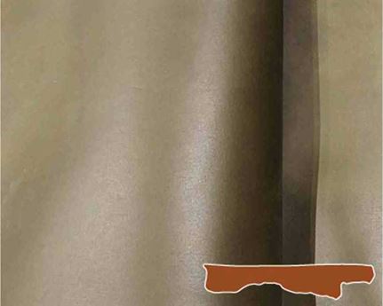 HALF BELLY VEG LEATHER PONTE OLIVE COLOUR 1.8/2.0MM FROM TUSCANY ITALIAN