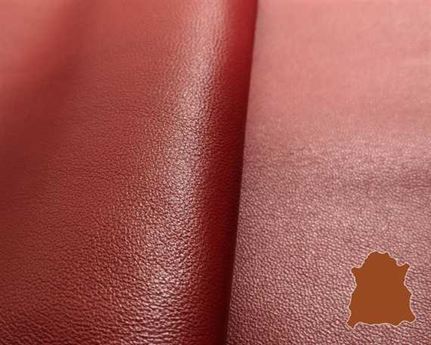 CABRETTA SHEEP UPPER/BAG 0.8/0.9MM RED