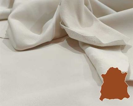 CABRETTA SHEEP UPPER/BAG 0.8/0.9MM WHITE