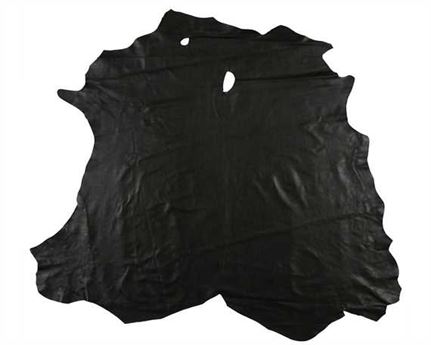 COW LINING BLACK 0.7/0.9MM FOR LINING SHOES