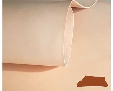 VEG TANNED DOUBLE SHOULDER NATURAL 3.2/3.6MM LEATHER FROM BRAZIL.