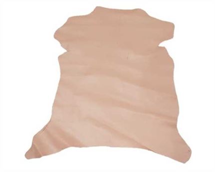 KID SKIN GLAZED FLESH MATT 0.6/0.8MM LEATHER FROM SPAIN