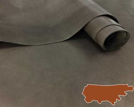 PANEL SIDE LEATHER F/GRAIN 2.3/2.5MM ESPRESSO (PER EACH) AVE 23 SQ FT