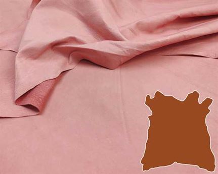 PIG LINING LEATHER 0.7/0.9MM PINK LIMITED EDITION FULL SKIN FOR BAG AND SHOE LINING