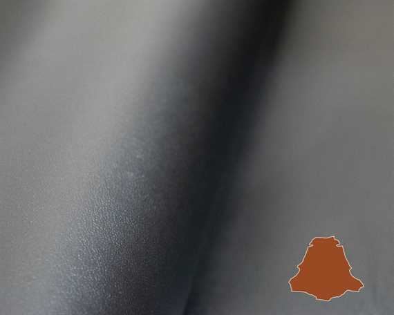 VEG KANGAROO CRAFT BLACK 0.7/0.9MM AUSTRALIAN MADE LEATHER.