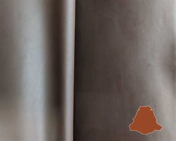 VEG KANGAROO CRAFT DARK BROWN 0.7/0.9MM AUSTRALIAN MADE LEATHER.