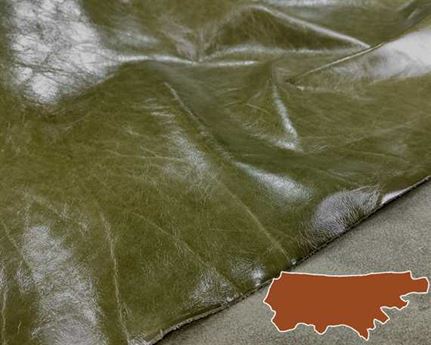 BAG LEATHER ALIAS - TUMBLED SHINY SIDES 0.9/1.1MM COL 57088