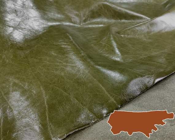 BAG LEATHER ALIAS - TUMBLED SHINY SIDES 0.9/1.1MM COL 57088