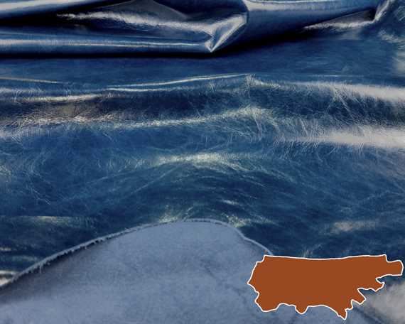 BAG LEATHER ALIAS - TUMBLED SHINY SIDES 0.9/1.1MM COL 88060